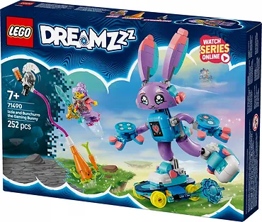 LEGO Klocki DREAMZzz 71490 Izzie i gamerski Bunchu