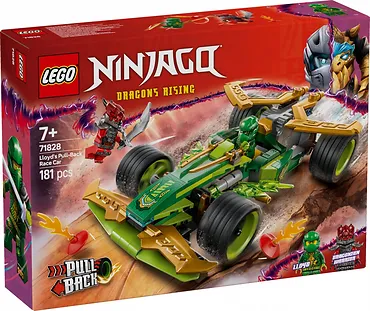 LEGO Klocki Ninjago 71828 Samochód wyścigowy Lloyda z napędem typu pull-back