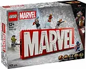 LEGO Klocki Super Heroes 76313 Logo MARVEL z minifigurkami