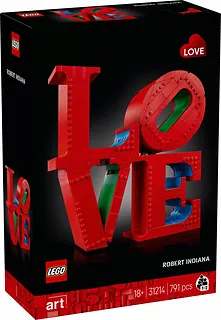 LEGO Klocki ART 31214 LOVE