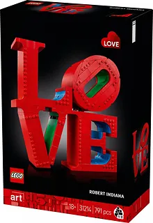 LEGO Klocki ART 31214 LOVE