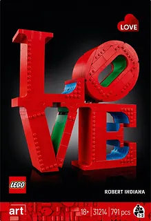 LEGO Klocki ART 31214 LOVE