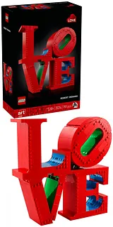 LEGO Klocki ART 31214 LOVE