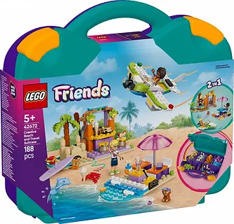 LEGO Klocki Friends 42672 Kreatywna walizka plażowa