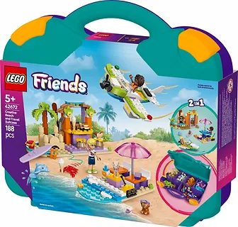 LEGO Klocki Friends 42672 Kreatywna walizka plażowa