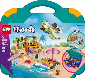 LEGO Klocki Friends 42672 Kreatywna walizka plażowa