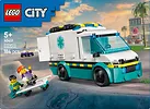 LEGO Klocki City 60451 Karetka pogotowia