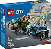 LEGO Klocki City 60459 Zestaw wyścigówek: samolot kontra łóżko szpitalne