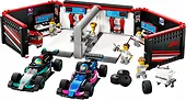 LEGO Klocki City 60444 F1 Garaż i bolidy Mercedes-AMG i Alpine