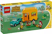 LEGO Klocki Animal Crossing 77054 Leif i jego karawan oraz sklep ogrodniczy