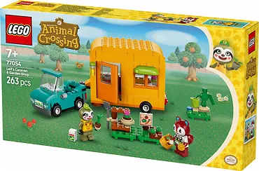 LEGO Klocki Animal Crossing 77054 Leif i jego karawan oraz sklep ogrodniczy