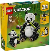 LEGO Klocki Creator 31165 Dzikie zwierzęta: rodzina pand