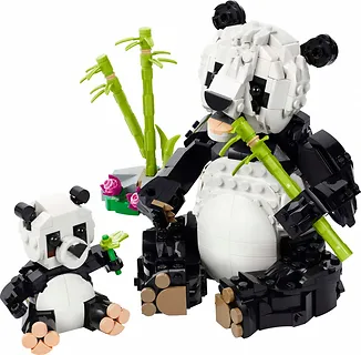 LEGO Klocki Creator 31165 Dzikie zwierzęta: rodzina pand