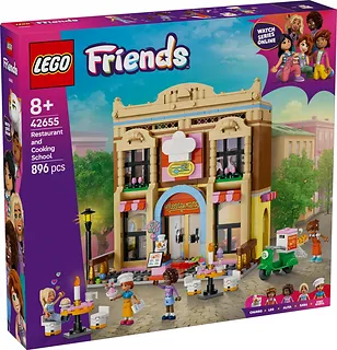 LEGO Klocki Friends 42655 Restauracja i szkoła gotowania