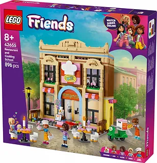 LEGO Klocki Friends 42655 Restauracja i szkoła gotowania