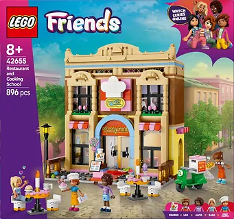 LEGO Klocki Friends 42655 Restauracja i szkoła gotowania