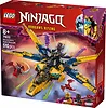 LEGO Klocki Ninjago 71833 Ras i burzowy superodrzutowiec Arina