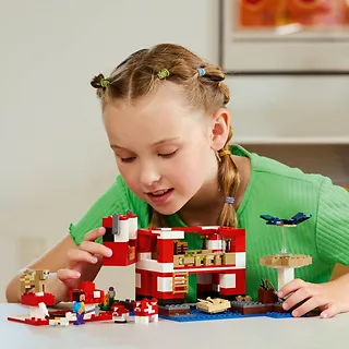 LEGO Klocki Minecraft 21270 Dom grzybowej krowy