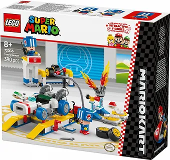 LEGO Klocki Super Mario 72035 Mario Kart - Toad i jego garaż