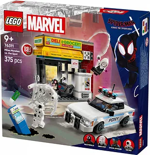 LEGO Klocki Super Heroes 76311 Multiwersum: Miles Morales kontra Spot