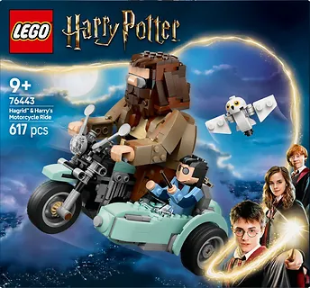 LEGO Klocki Harry Potter 76443 Przejażdżka motocyklowa Hagrida i Harry'ego