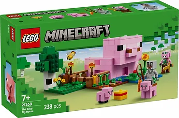 LEGO Klocki Minecraft 21268 Dom prosiaczka