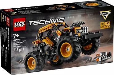 LEGO Klocki Technic 42199 Monster Jam DIGatron z napędem pull-back