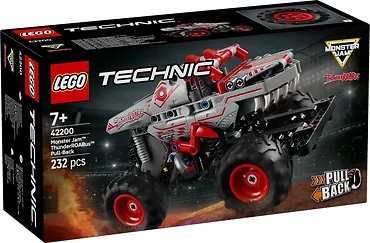 LEGO Klocki Technic 42200 Monster Jam ThunderROARus z napędem typu pull-back