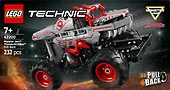 LEGO Klocki Technic 42200 Monster Jam ThunderROARus z napędem typu pull-back