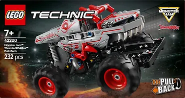 LEGO Klocki Technic 42200 Monster Jam ThunderROARus z napędem typu pull-back