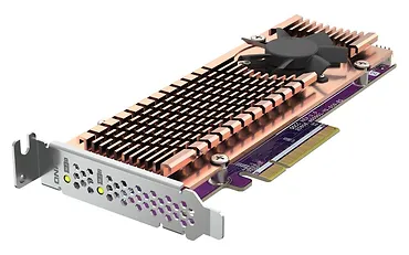 QNAP Karta rozszerzeń QM2-2P-384A Dual M.2 PCIe SSD