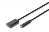 Digitus Kabel przedłużający aktywny USB-C - USB-C, USB 3.2 Gen2, 10Gbps, 5m