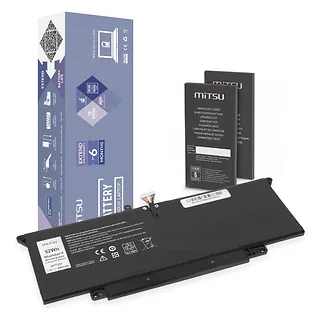 Mitsu Bateria JHT2H do Dell Latitude 7410 2-in-1 7310 2-in-1 P33S P34S 6800 mAh (52 Wh) 7.7V