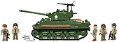 Cobi Klocki Klocki Sherman M4A2E8 865 klocków