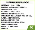 Cobi Klocki Klocki Sherman M4A2E8 865 klocków