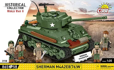 Cobi Klocki Klocki Sherman M4A2E8 865 klocków