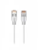 UBIQUITI Kabel sieciowy UACC-Cable-Patch-EL-0.3M-W półprzezroczysty, biały 0,3m, Cat6