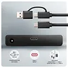 AXAGON ADSA-FPX Adapter USB-C 10Gbps SATA 6G 2.5"/3.5" SSD/HDD FASTPORT X, w tym zasilacz, 60cm USB-C/USB-A kabel