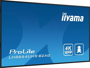 IIYAMA Monitor 86 cali LH8664UHS-B2AG,24/7,IPS,ANDROID.11,4K,3xHDMI,RJ45,    2xUSB,WiFi