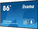 IIYAMA Monitor 86 cali LH8664UHS-B2AG,24/7,IPS,ANDROID.11,4K,3xHDMI,RJ45,    2xUSB,WiFi