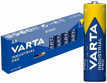 Varta Baterie Alkaliczne R6 Industrial PRO 10szt. karton