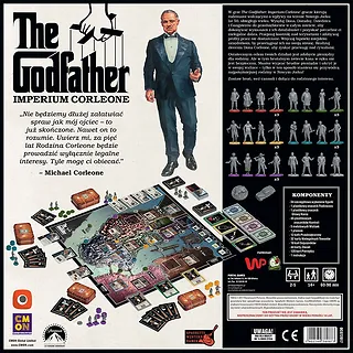 Portal Games Gra The Godfather: Imperium Corleone