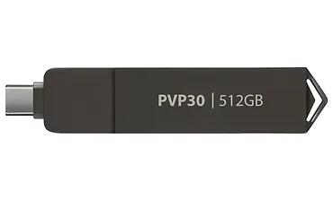 Patriot Dysk zewnętrzny SSD 512GB PVP30 Duo Compact 1000/1000 MB/s USB 3.2 USB-C