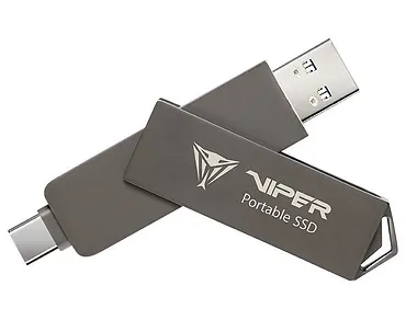 Patriot Dysk zewnętrzny SSD 2TB PVP30 Duo Compact 1000/1000 MB/s USB 3.2 USB-C