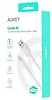 AUKEY Kabel CB-NAC1 White nylonowy USB C - USB A | 1m | 3A | 60W PD | 20V