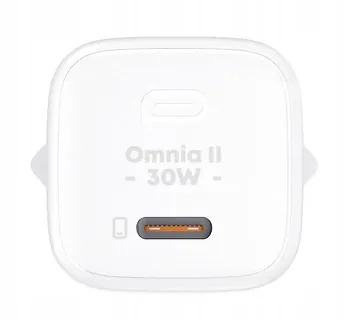 AUKEY Ładowarka sieciowa PA-B1L White Omnia II Mini1xUSB-C PowerDelivery 30W 5A