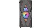 AeroCool Obudowa Volcan Czarna Mid Tower RGB