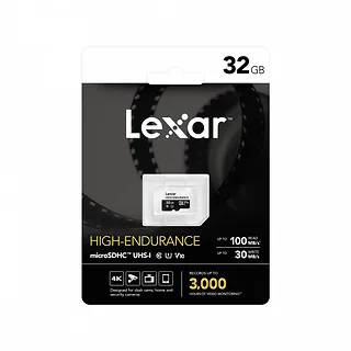 Lexar Karta microSD 32GB C10 A1 U1 V10 100/30MB/s CL10 adapter