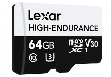 Lexar Karta microSD 64GB C10 A1 U3 V30 100/35MB/s CL10 adapter