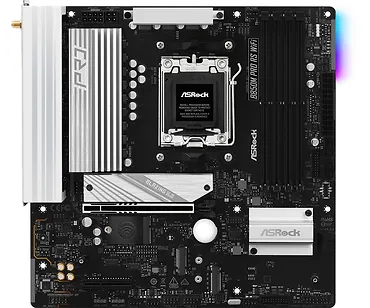 ASRock Płyta główna B850M PRO RS WIFI AM5 4DDR5 mATX